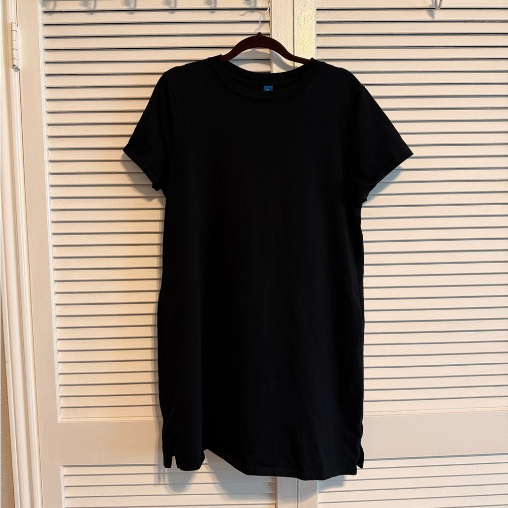 Black T-Shirt Dress